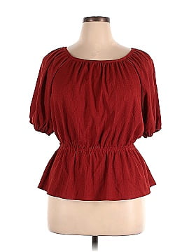 Nine West Short Sleeve Blouse (view 1)