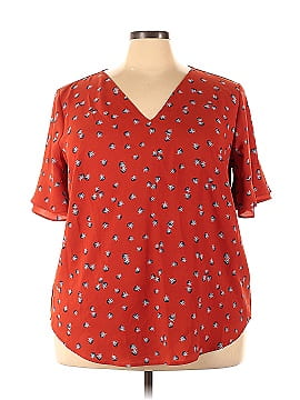 Ann Taylor LOFT Short Sleeve Blouse (view 1)