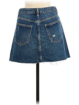 We the Free Denim Skirt (view 2)