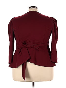 Shein Curve 3/4 Sleeve Top (view 2)