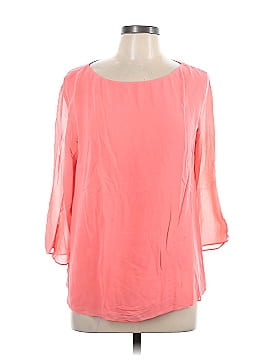 Shoshanna 3/4 Sleeve Silk Top (view 1)