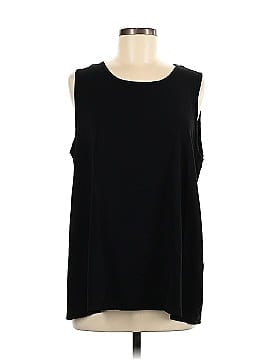 Cotton Bleu Sleeveless T-Shirt (view 1)