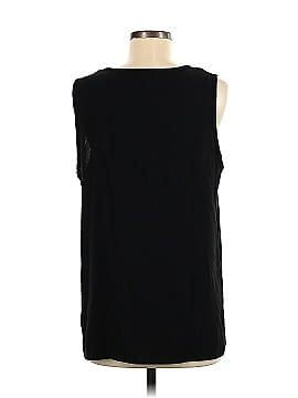 Cotton Bleu Sleeveless T-Shirt (view 2)