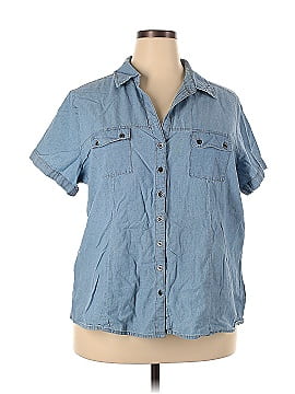 Riders by Lee Short Sleeve Button-Down Shirt (view 1)