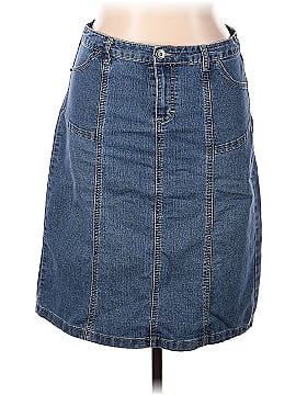 Christopher & Banks Denim Skirt (view 1)