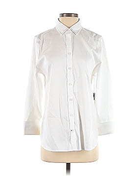 Chico's 3/4 Sleeve Button-Down Shirt (view 1)