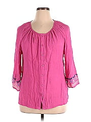 Cj Banks 3/4 Sleeve Blouse