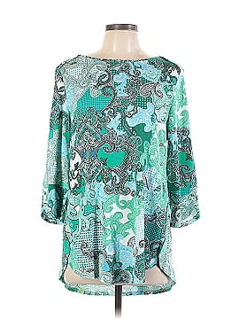 Zenergy by Chico's 3/4 Sleeve Blouse (view 1)