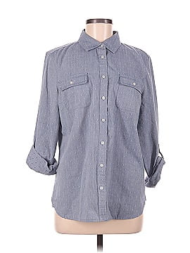 Talbots Outlet 3/4 Sleeve Button-Down Shirt (view 1)