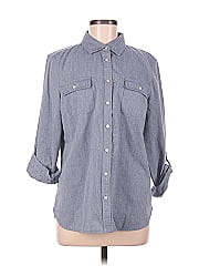 Talbots Outlet 3/4 Sleeve Button Down Shirt