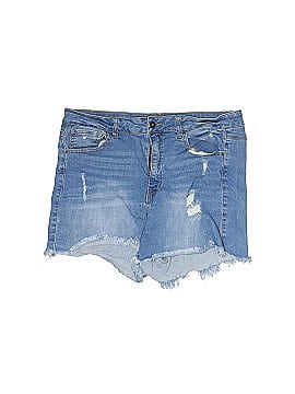 Wax Jean Denim Shorts (view 1)