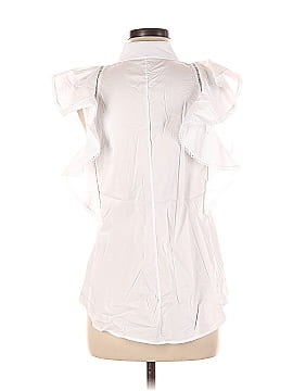 Pearl By Lela Rose Sleeveless Button-Down Shirt (view 2)