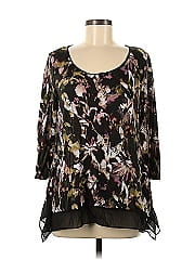 Simply Vera Vera Wang 3/4 Sleeve Blouse