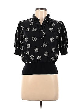 Alfani Short Sleeve Silk Top (view 1)