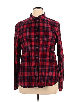 J.Crew Factory Store Long Sleeve Button-Down Shirt (view 1)