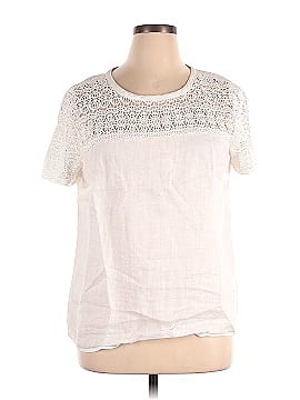 J.Crew Factory Store Short Sleeve Top (view 1)