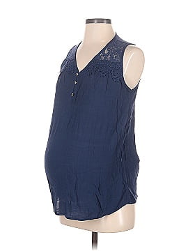 Isabel Maternity Sleeveless T-Shirt (view 1)