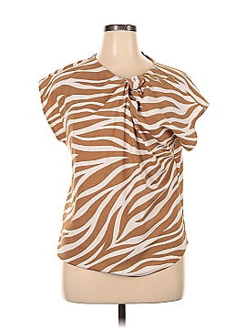 Ann Taylor Short Sleeve Blouse (view 1)