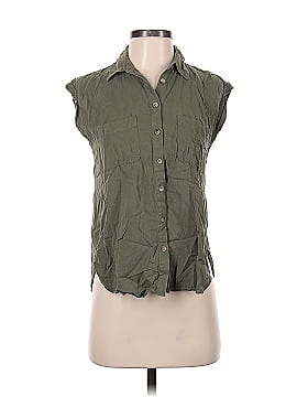 Ann Taylor LOFT Sleeveless Button-Down Shirt (view 1)