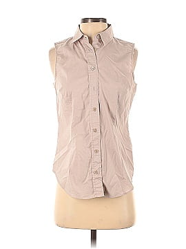 New York & Company Sleeveless Button-Down Shirt (view 1)