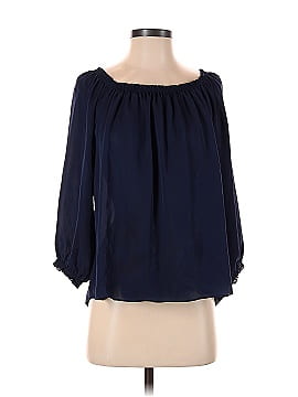 Joie 3/4 Sleeve Silk Top (view 1)