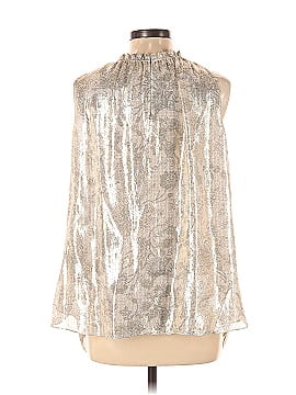 Elie Tahari Sleeveless Silk Top (view 2)