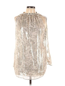 Elie Tahari Sleeveless Silk Top (view 1)