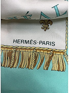 Hermès Silk Vue Du Carosse De La Galere La Reale Scarf 90cm (view 2)