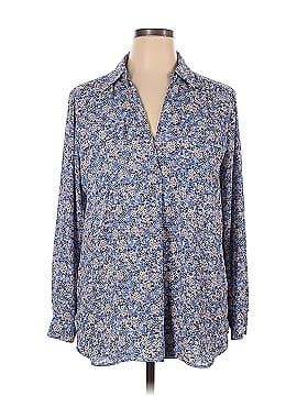 Ann Taylor Long Sleeve Button-Down Shirt (view 1)