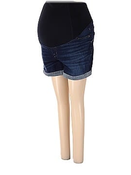 Isabel Maternity Denim Shorts (view 1)