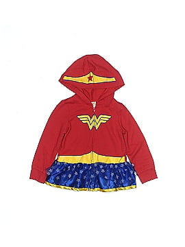 Wonder Woman Zip Up Hoodie (view 1)