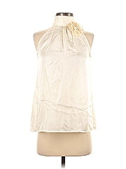 Cynthia Rowley Tjx Sleeveless Silk Top