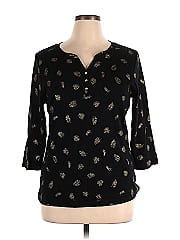 Karen Scott 3/4 Sleeve Blouse