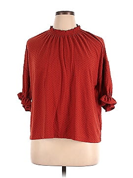 Madewell 3/4 Sleeve Blouse (view 1)