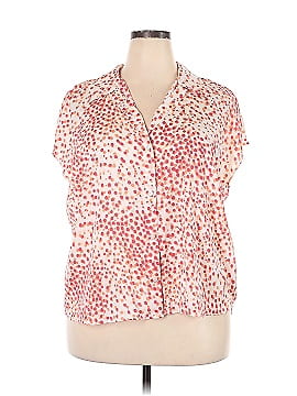 Worthington Short Sleeve Blouse (view 1)