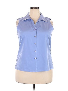 Talbots Sleeveless Button-Down Shirt (view 1)