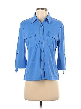 J. McLaughlin 3/4 Sleeve Button-Down Shirt (view 1)