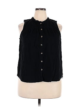 Sonoma Goods for Life Sleeveless Button-Down Shirt (view 1)