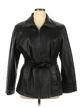 CHARLES KLEIN Leather Jacket (view 1)