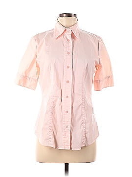 New York & Company Short Sleeve Blouse (view 1)