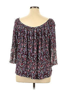 Lucky Brand 3/4 Sleeve Blouse (view 2)