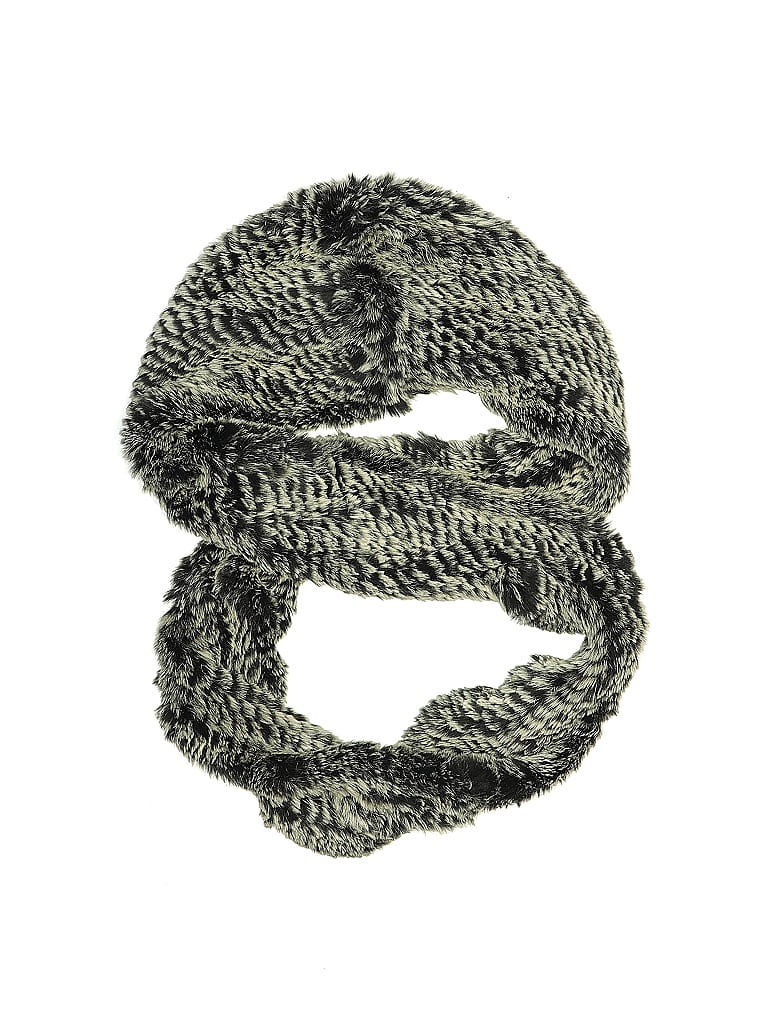 Pre-owned Assorted Brands Scarf In Gray