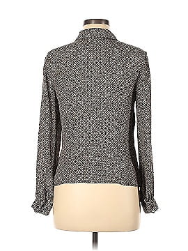 Ann Taylor Long Sleeve Silk Top (view 2)