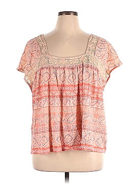 Lucky Brand Short Sleeve Blouse (view 1)