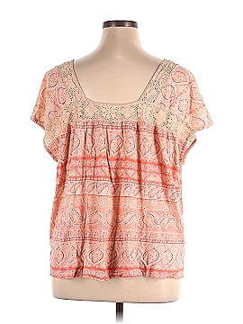 Lucky Brand Short Sleeve Blouse (view 2)