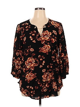 Torrid 3/4 Sleeve Blouse (view 1)