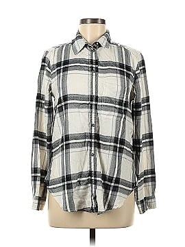 American Eagle Outfitters Long Sleeve Button-Down Shirt (view 1)