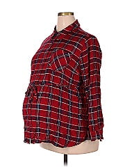 Isabel Maternity 3/4 Sleeve Button Down Shirt