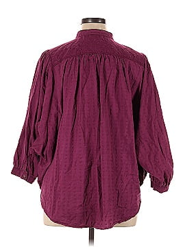 Pilcro by Anthropologie 3/4 Sleeve Button-Down Shirt (view 2)