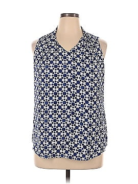 ELOQUII Sleeveless Blouse (view 1)